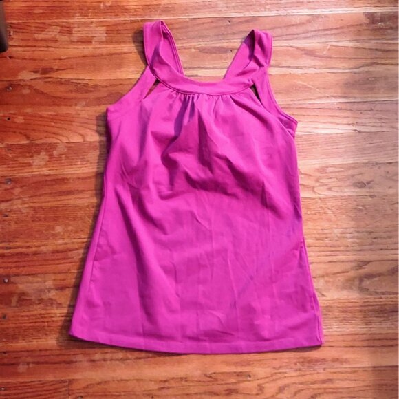 Athleta Second Glance Tank Top Pink Women Size Small  Activewear Athletic - Picture 2 of 8